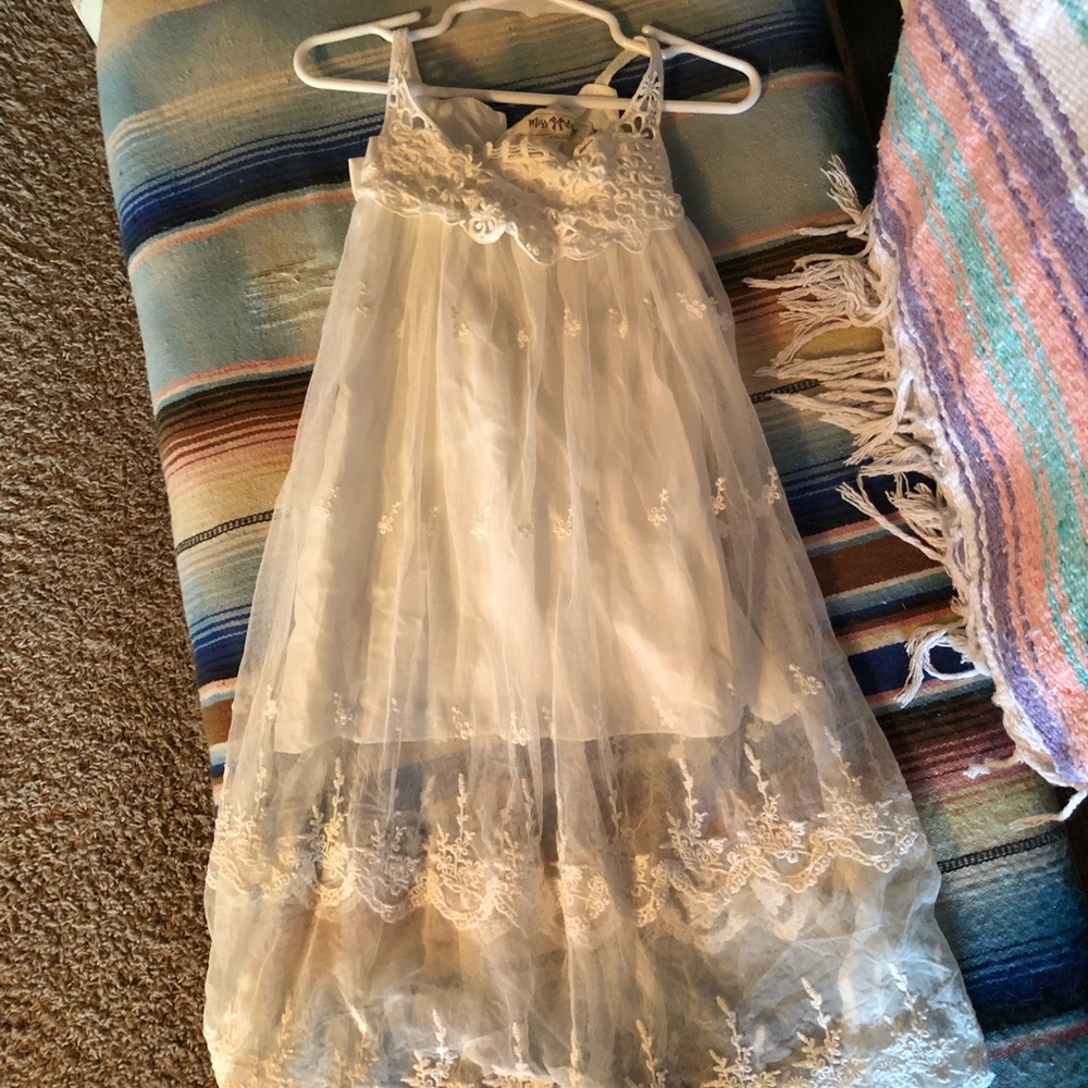 18 months lace flower girls dress - Picture 2 of 4